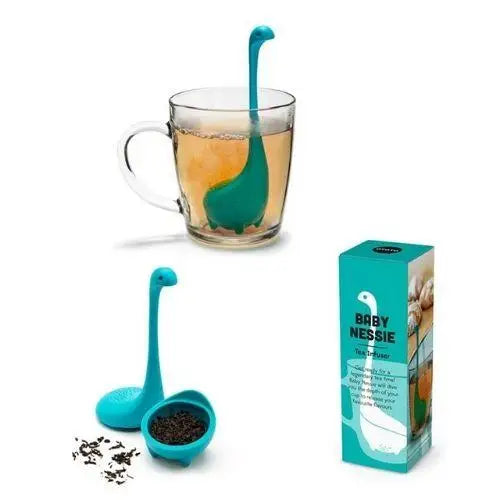 Siliconen thee-infuser diplodocus – 14 cm