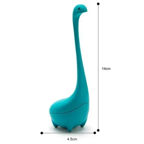 Siliconen thee-infuser diplodocus – 14 cm