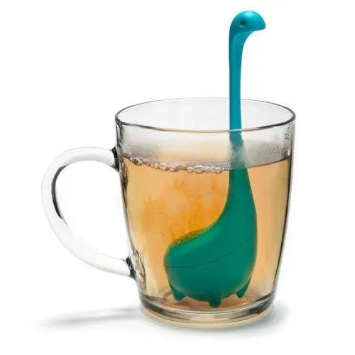 Siliconen thee-infuser diplodocus – 14 cm