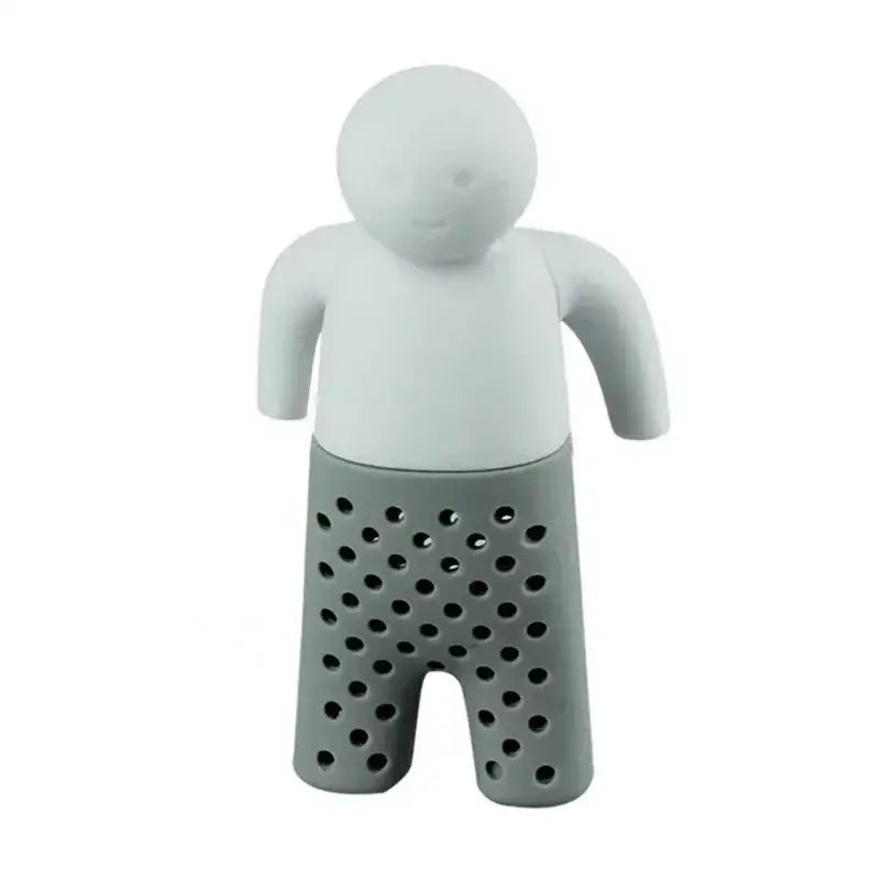 Siliconen thee-infuser mannetje – 86 × 65 mm