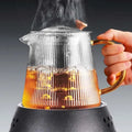 Stijlvolle glazen theepot 500ML - 1L