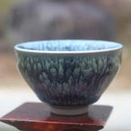 Tenmoku ceremoniekom voor matcha