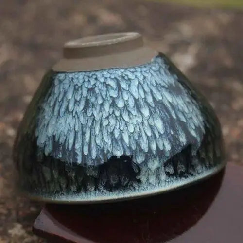 Tenmoku ceremoniekom voor matcha