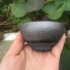 Tenmoku matcha kom aardewerk