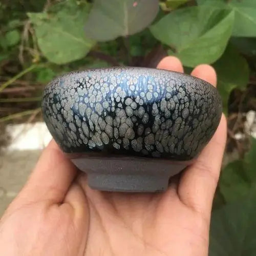 Tenmoku matcha kom aardewerk