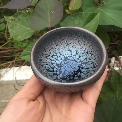 Tenmoku matcha kom aardewerk