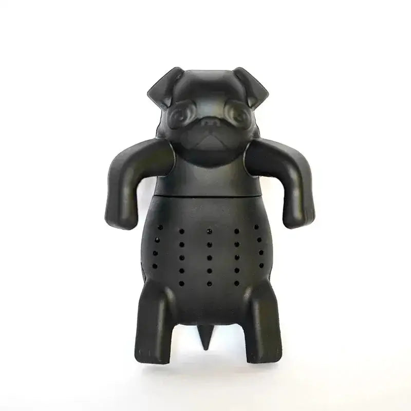 Thee-infuser in hondvorm