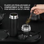 Thermosfles 500ml met apart thee-infuser