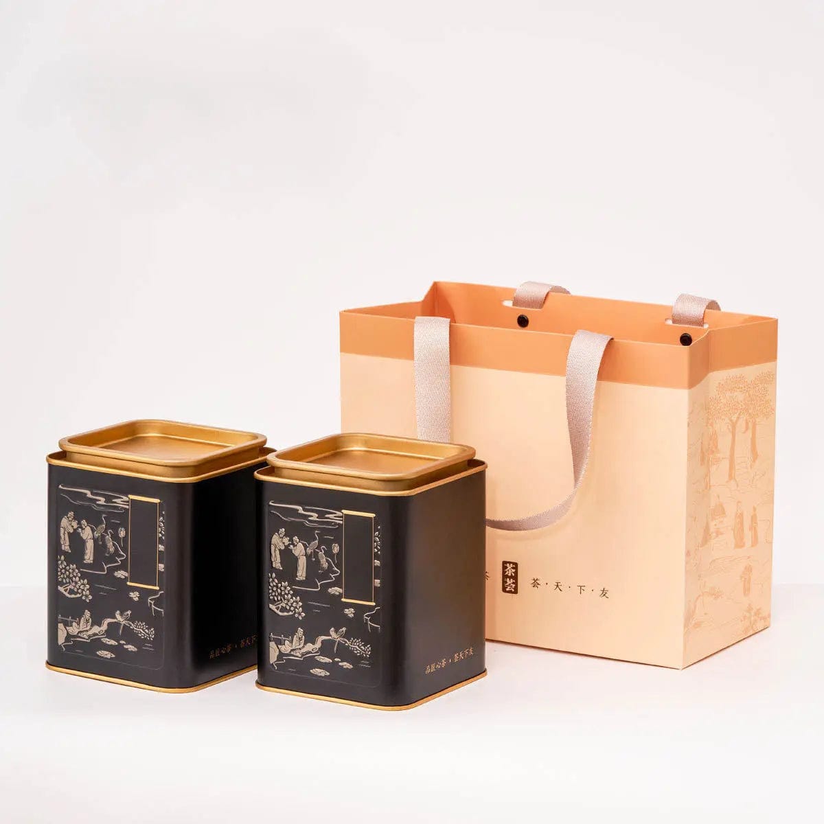Traditioneel en modern design theedoos