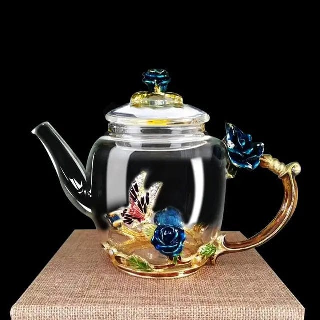 Valentijnsdag Glazen Theepot 300ML