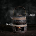 Japanse keramische theepot met warmhouder 300-400 ml