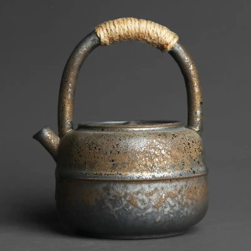 Vintage Japanse aardewerk keramische theepot 460ML
