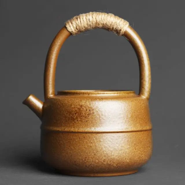 Vintage Japanse aardewerk keramische theepot 460ML