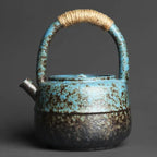 Vintage Japanse aardewerk keramische theepot 460ML