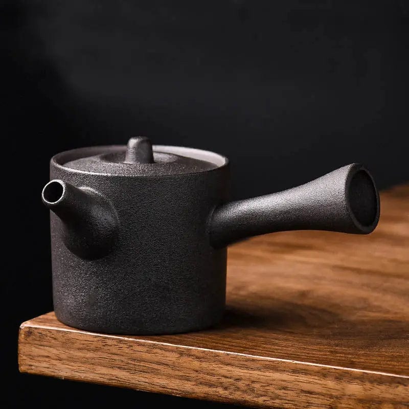 Vintage Japanse keramische Kyusu theepot 160ML
