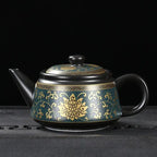 Vintage zwarte Chinese keramische theepot 240 ml