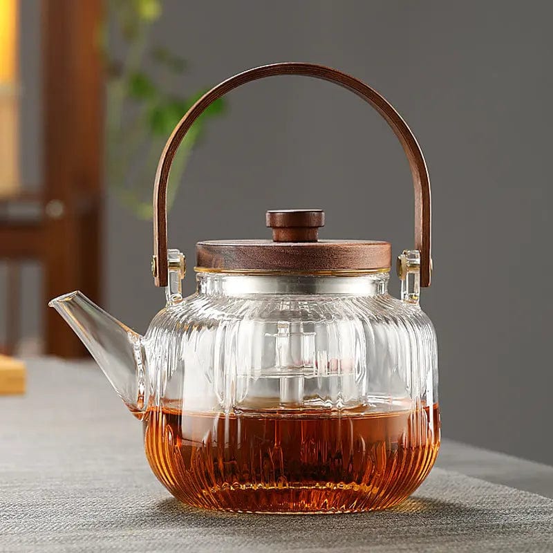 Wood Ambiance Glazen Theepot 800ml