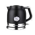 Zwarte RVS waterkoker 1,8 liter – 1500 W
